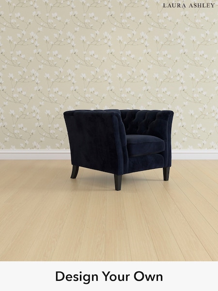 Orla/Midnight Navy Chatsworth Button Back By Laura Ashley (W47586) | £1,100