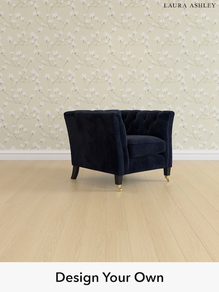 Orla/Midnight Navy Chatsworth Button Back By Laura Ashley (W47586) | £1,100
