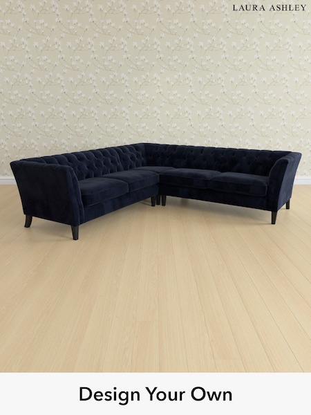 Orla/Midnight Navy Chatsworth Button Back By Laura Ashley (W47586) | £3,150