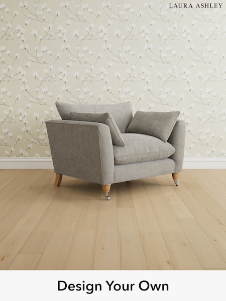 Orla/Pale Steel Grey Casterton By Laura Ashley (W47590) | £1,100