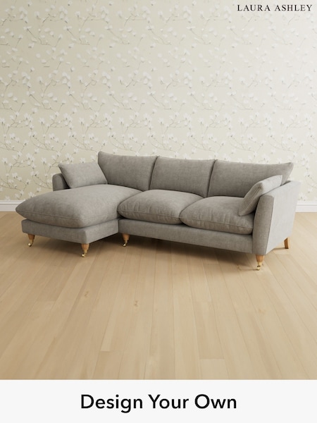 Orla/Pale Steel Grey Casterton By Laura Ashley (W47590) | £2,375
