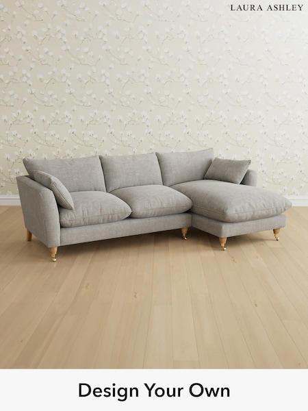 Orla/Pale Steel Grey Casterton By Laura Ashley (W47590) | £2,375