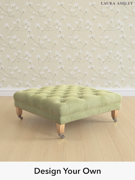 Orla/Pale Hedgerow Green Chatsworth Button Back By Laura Ashley (W47592) | £700