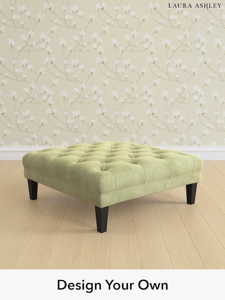 Orla/Pale Hedgerow Green Chatsworth Button Back By Laura Ashley (W47592) | £700