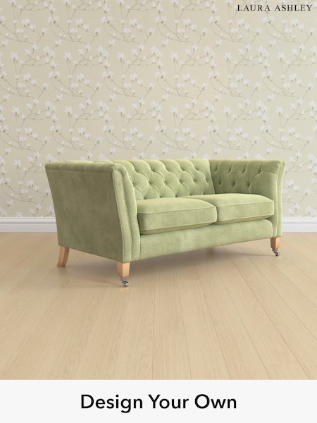 Orla/Pale Hedgerow Green Chatsworth Button Back By Laura Ashley (W47592) | £1,475