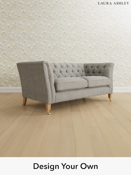 Orla/Pale Steel Grey Chatsworth Button Back By Laura Ashley (W47593) | £1,575