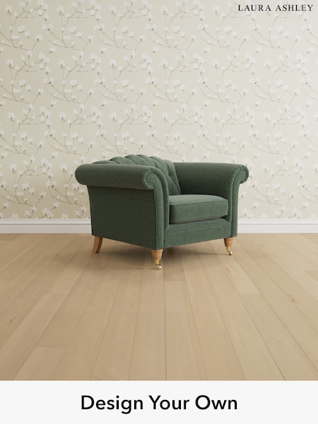 Nantmor/Fern Green Gloucester Button Back By Laura Ashley (W47612) | £900