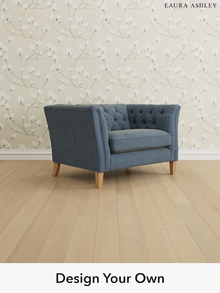 Orla/Seaspray Blue Chatsworth Button Back By Laura Ashley (W47615) | £1,200