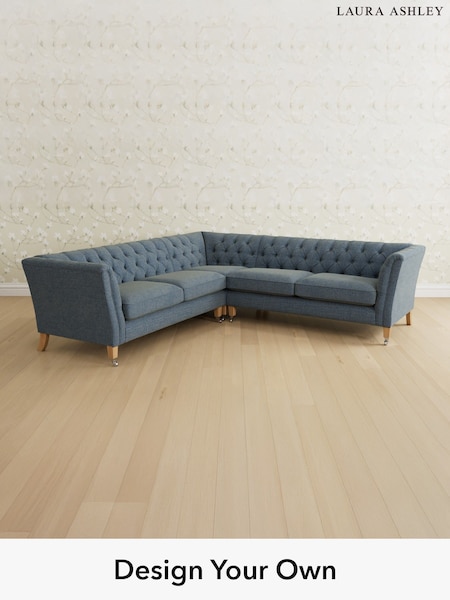 Orla/Seaspray Blue Chatsworth Button Back By Laura Ashley (W47615) | £3,150