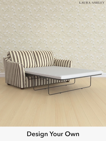 Orla Stripe/Dark Truffle Natural Marford By Laura Ashley (W47637) | £1,975
