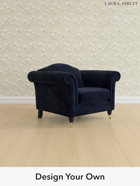 Orla/Midnight Navy Gloucester By Laura Ashley (W47649) | £950