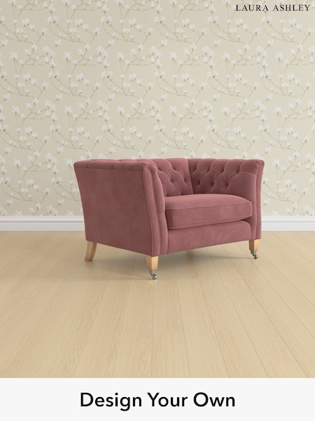 Peyton/Plum Purple Chatsworth Button Back By Laura Ashley (W47694) | £1,050