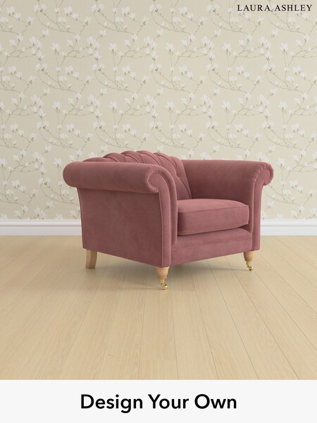 Peyton/Plum Purple Gloucester Button Back By Laura Ashley (W47701) | £900