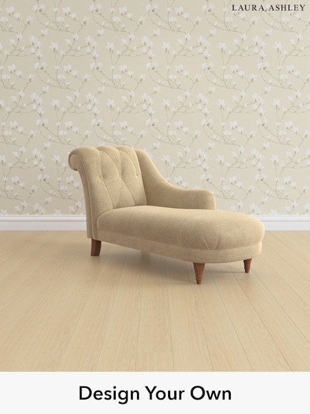 Peyton/Sable Natural Gloucester Button Back By Laura Ashley (W47714) | £1,050