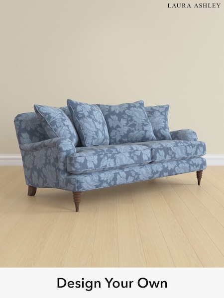 Tamara/Dusky Seaspray Blue Lynden Scatter Back By Laura Ashley (W47717) | £1,525