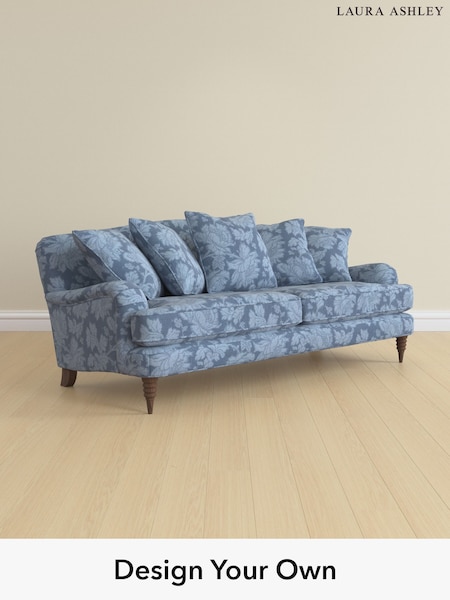 Tamara/Dusky Seaspray Blue Lynden Scatter Back By Laura Ashley (W47717) | £1,625