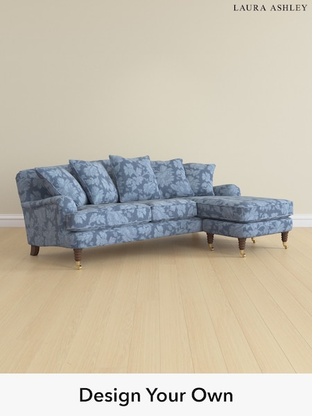 Tamara/Dusky Seaspray Blue Lynden Scatter Back By Laura Ashley (W47717) | £2,625