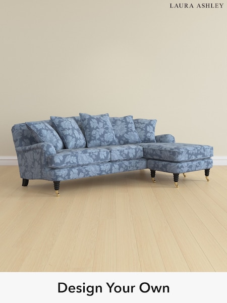 Tamara/Dusky Seaspray Blue Lynden Scatter Back By Laura Ashley (W47717) | £2,625