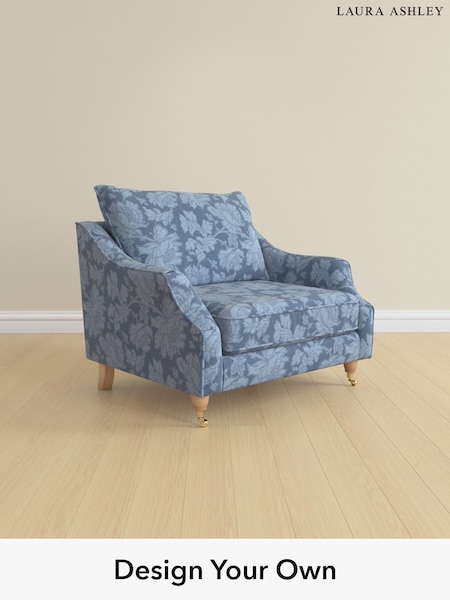 Tamara/Dusky Seaspray Blue Beverley By Laura Ashley (W47719) | £1,100