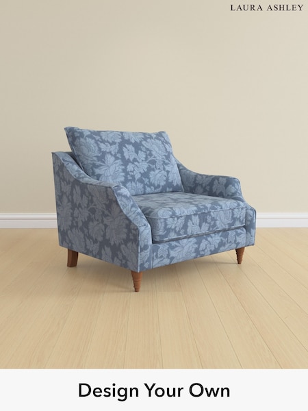 Tamara/Dusky Seaspray Blue Beverley By Laura Ashley (W47719) | £1,100