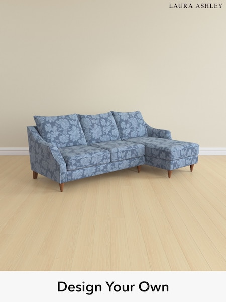 Tamara/Dusky Seaspray Blue Beverley By Laura Ashley (W47719) | £2,375