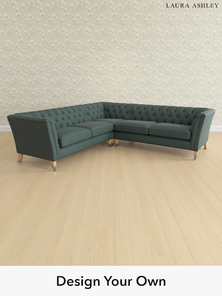 Wooton/Forest Green Chatsworth Button Back By Laura Ashley (W47748) | £2,850