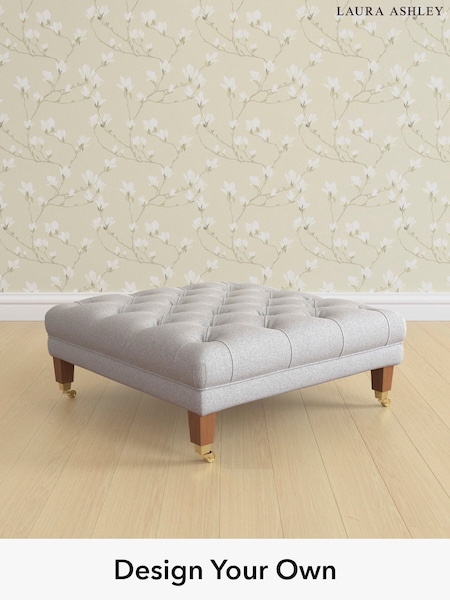 Wooton/Pale Steel Grey Chatsworth Button Back By Laura Ashley (W47760) | £550