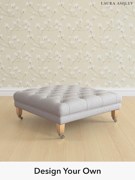 Wooton/Pale Steel Grey Chatsworth Button Back By Laura Ashley (W47760) | £550