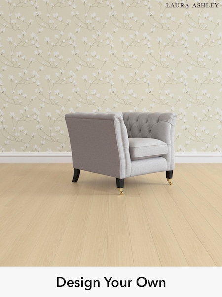 Wooton/Pale Steel Grey Chatsworth Button Back By Laura Ashley (W47760) | £950