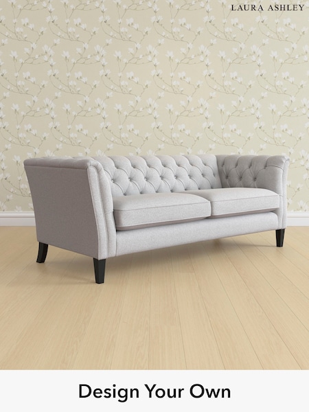 Wooton/Pale Steel Grey Chatsworth Button Back By Laura Ashley (W47760) | £1,450