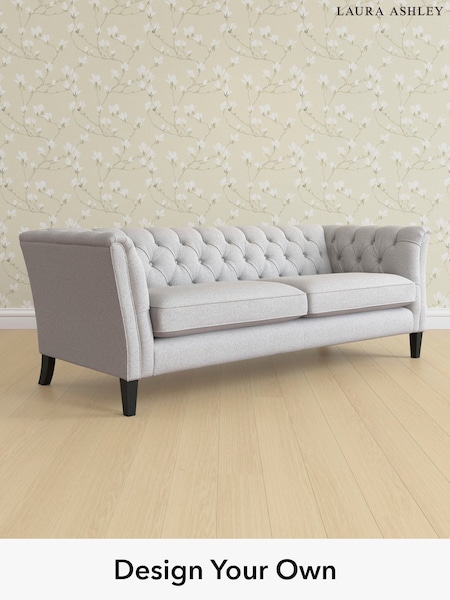 Wooton/Pale Steel Grey Chatsworth Button Back By Laura Ashley (W47760) | £1,550