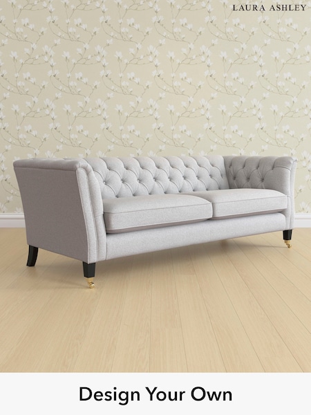 Wooton/Pale Steel Grey Chatsworth Button Back By Laura Ashley (W47760) | £1,550