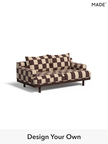 Blenets Check by Harlequin/Chocolate Brown Turin By Made (W47777) | £1,450