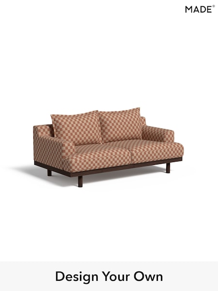 Blenets Check Mini by Harlequin/Terracotta Orange Turin By Made (W47784) | £1,450