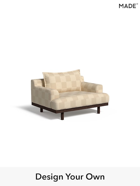 Blenets Check by Harlequin/Oatmeal Natural Turin By Made (W47792) | £999