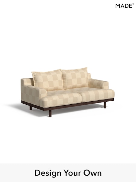 Blenets Check by Harlequin/Oatmeal Natural Turin By Made (W47792) | £1,450