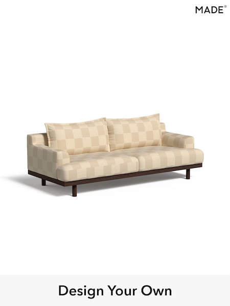 Blenets Check by Harlequin/Oatmeal Natural Turin By Made (W47792) | £1,550
