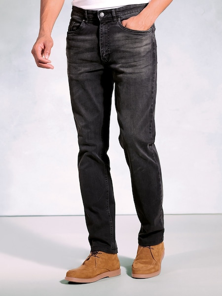 Brook Taverner Grey 5 Pocket Denim Jeans (W47800) | £60