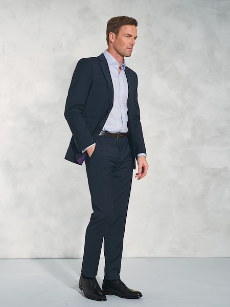 Brook Taverner Blue Cassino Slim Fit Jacket (W47801) | £149