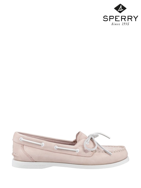 Sperry Pink Authentic 1 Eye Boat Shoes (W47874) | £100
