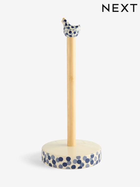 Blue Chicken Kitchen Roll Holder (W47910) | £20