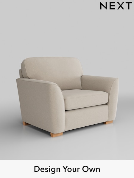 Tweedy Blend Easy Clean/Oyster Malvern (W47919) | £625