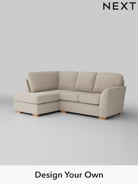 Tweedy Blend Easy Clean/Oyster Malvern (W47919) | £1,250