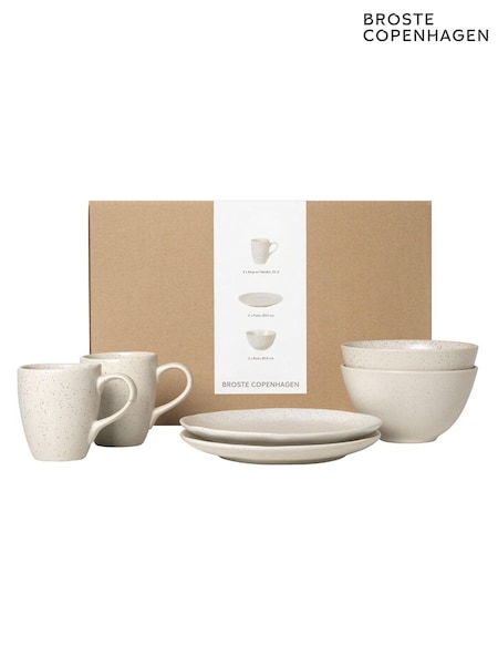 Broste Copenhagen Set of 2 Cream Nordic Vanilla Breakfast Two (W48008) | £75