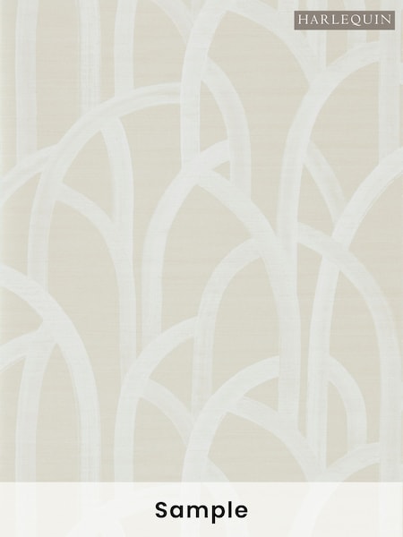 Harlequin Grey Meso Reflect 1 A4 Wallpaper Sample (W48033) | £1