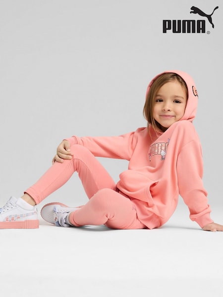 Puma Pink X Hello Kitty And Friends Kids Relaxed Hoodie (W48257) | £40