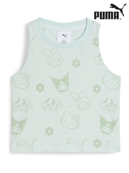Puma Blue X Hello Kitty And Friends Kids Ribbed Tank Top (W48258) | £20