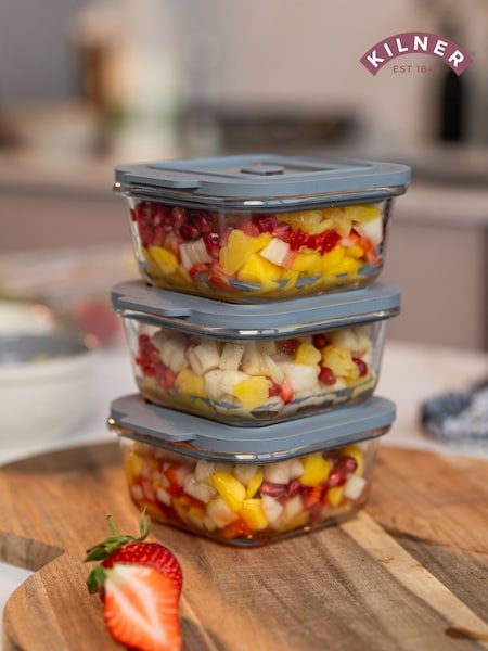 Kilner Set of 4 Clear Fresh Storages 0.31L (W48532) | £36
