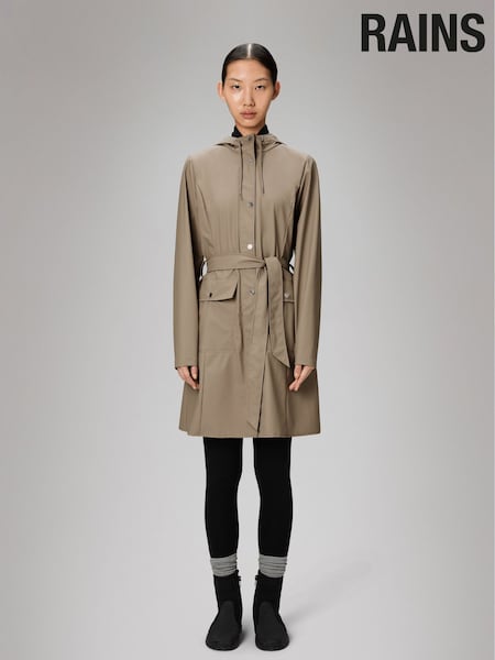 Rains Curve Long Jacket W3 (W48650) | £119