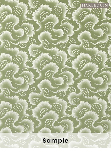 Harlequin Matcha Ludaix Pacific Holland A4 Wallpaper Sample (W48661) | £1